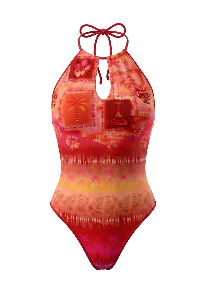 Costume intero multicolor per bambina