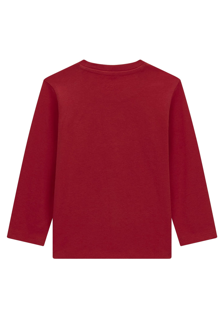 T-shirt rossa per neonato