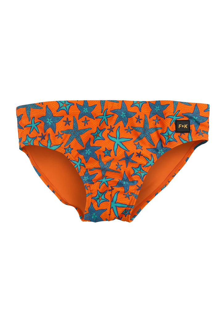 Costume slip arancione per bambino