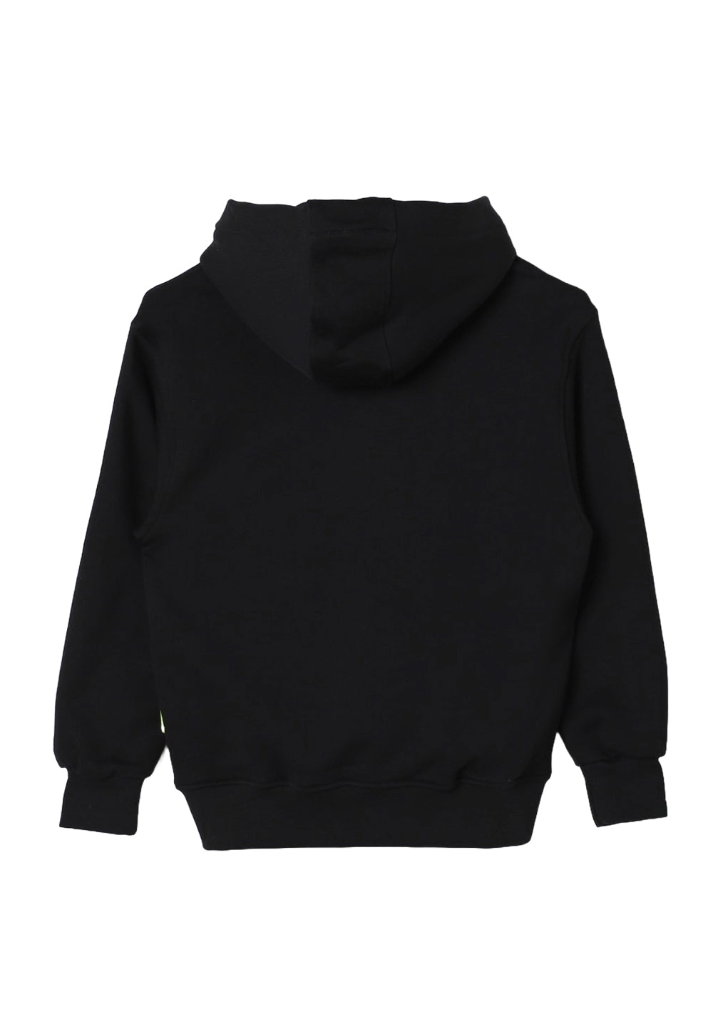 Felpa cappuccio nera unisex