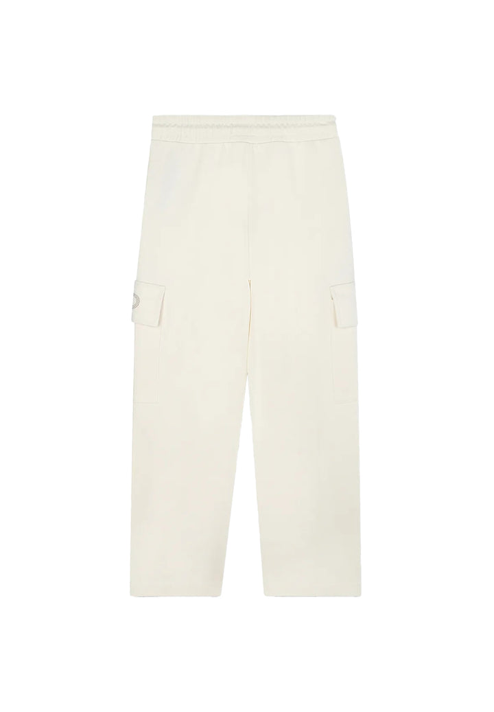 Pantalone felpa crema per bambina