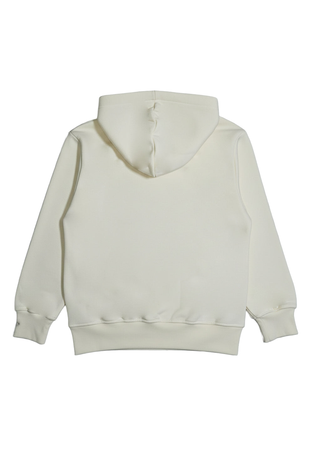 Felpa cappuccio crema per bambino