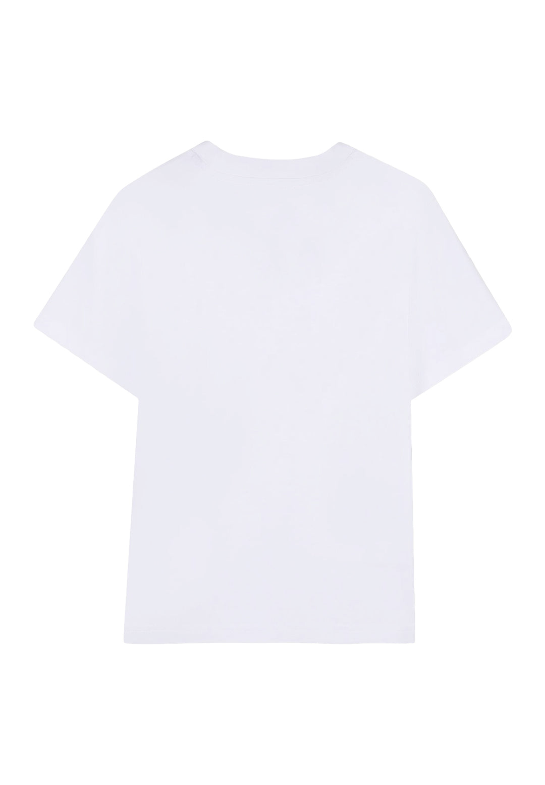 T-shirt bianca per bambina