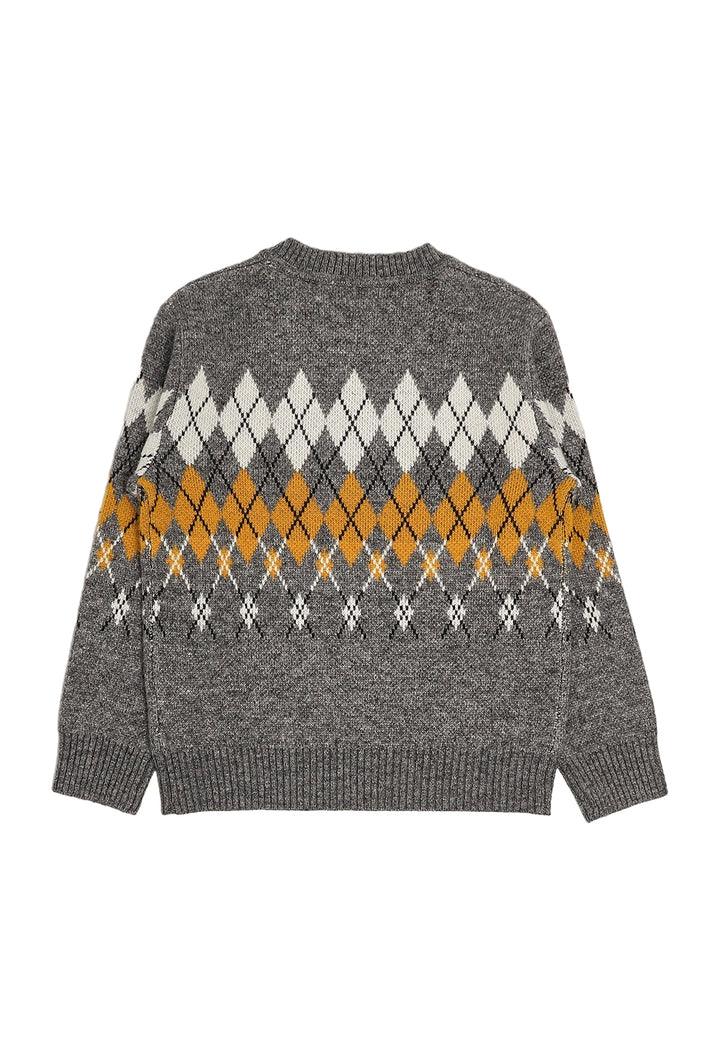 Maglione grigio per neonato