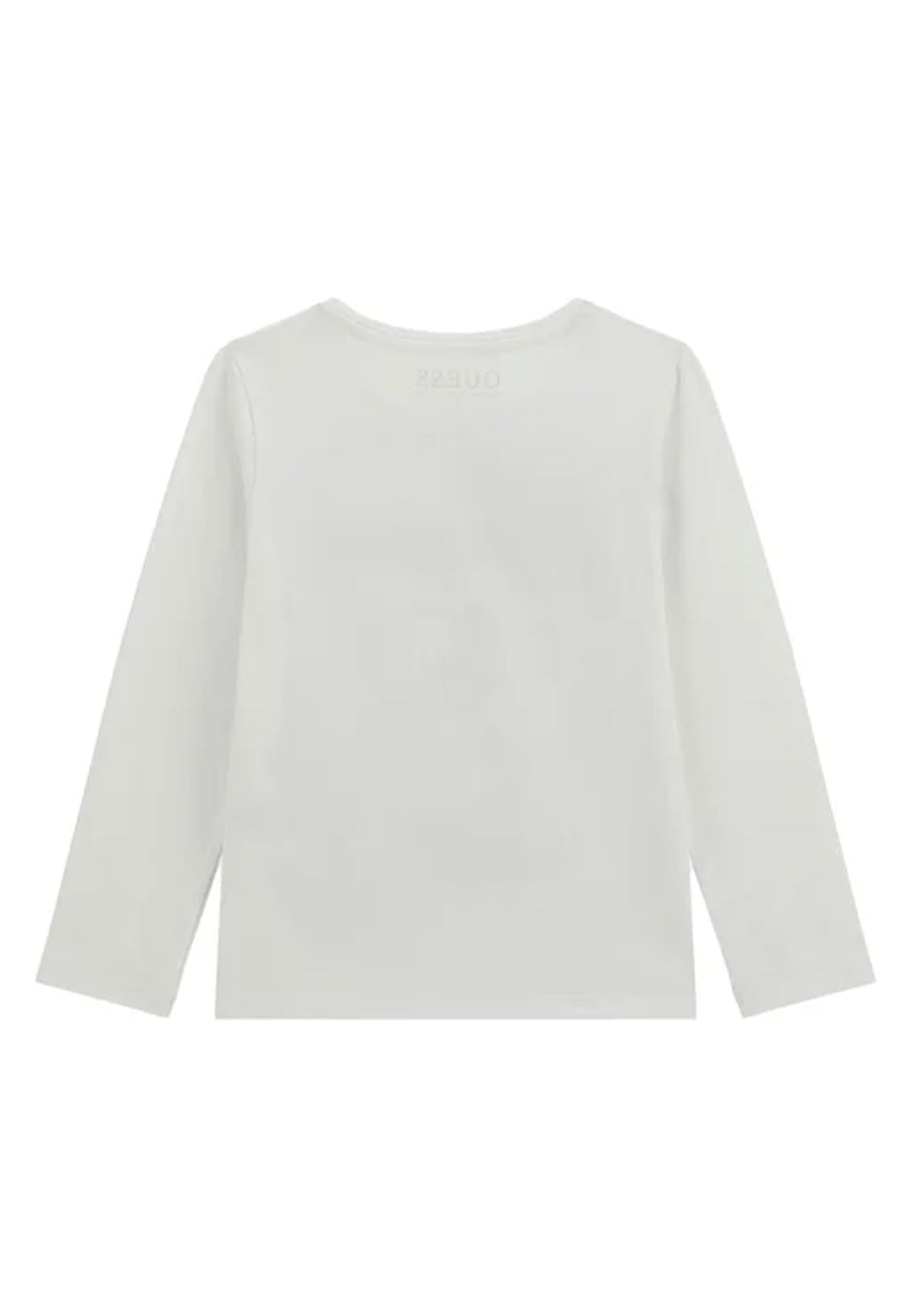 T-shirt bianca per neonata
