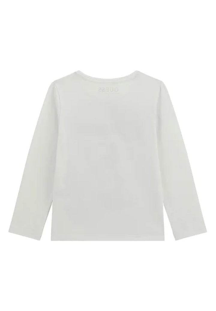 T-shirt bianca per neonata