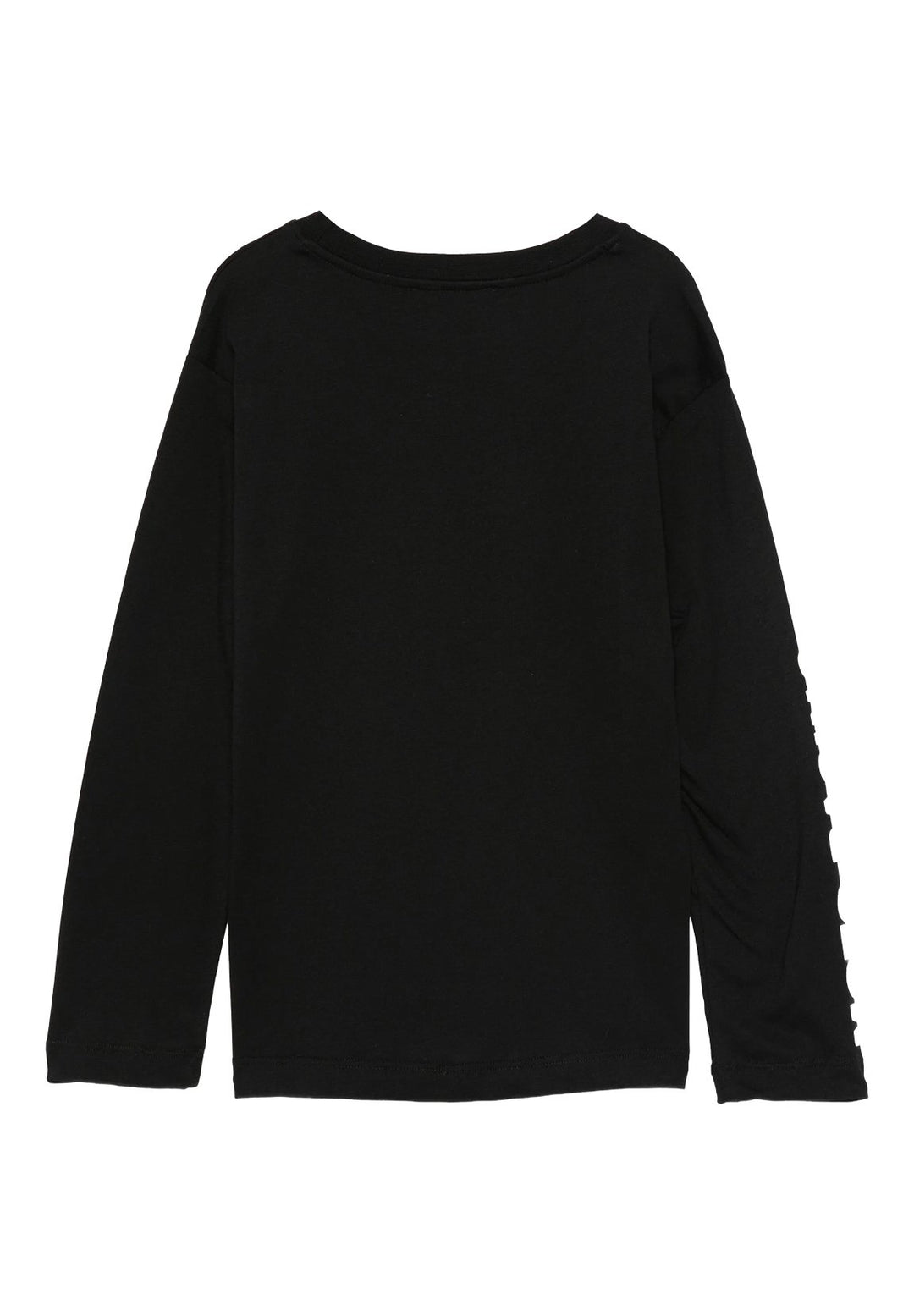 T-shirt nera per bambina