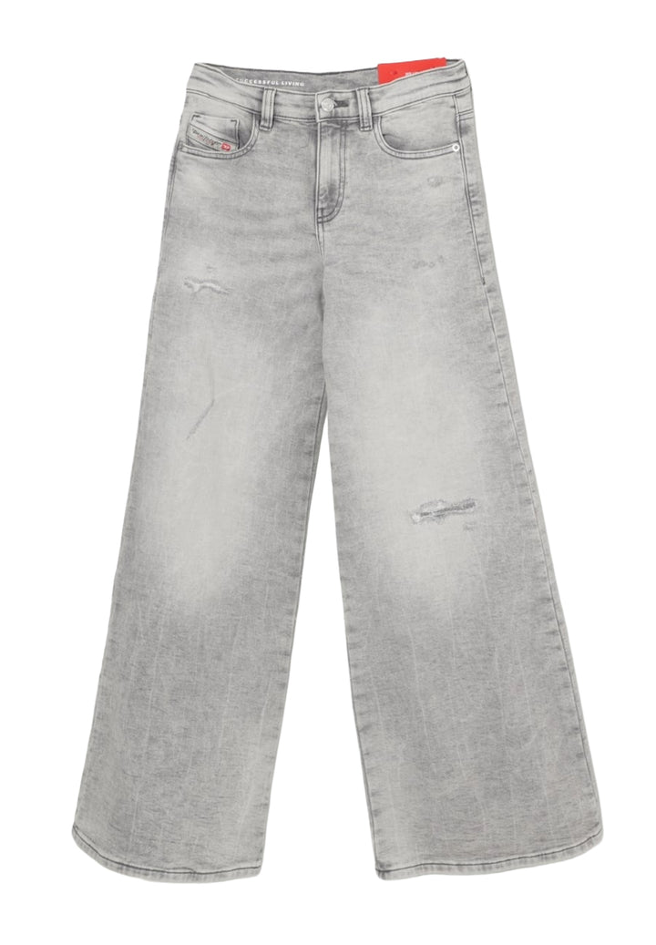 Jeans grigio per bambina