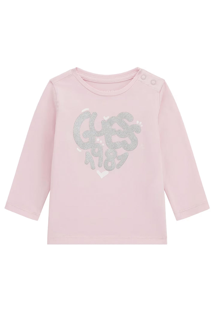 T-shirt rosa per bambina