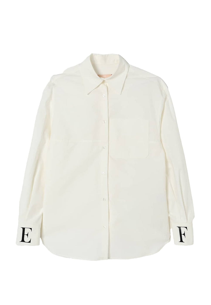Camicia avorio per bambina