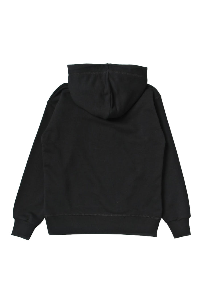 Schwarzes Kapuzensweatshirt für Jungen