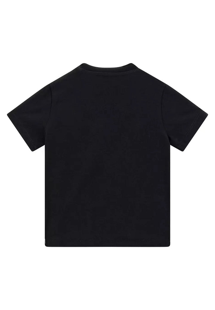 T-shirt nera per bambino