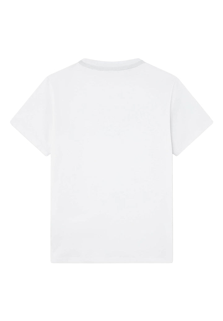 T-shirt bianca per bambino