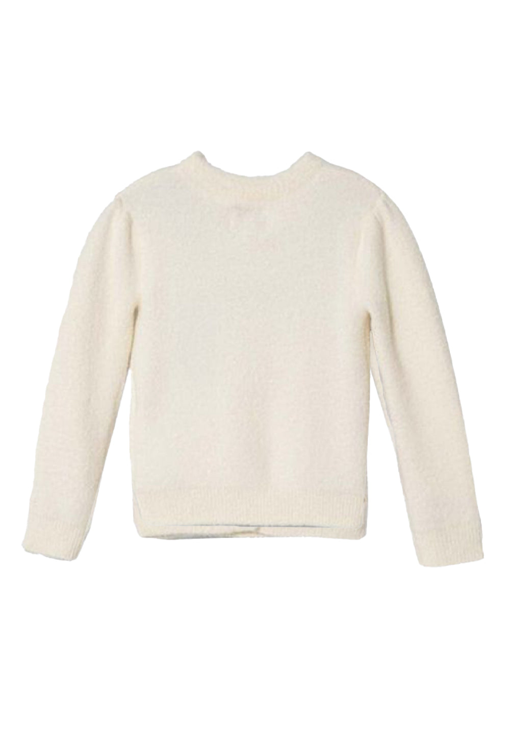 Cardigan panna per bambina
