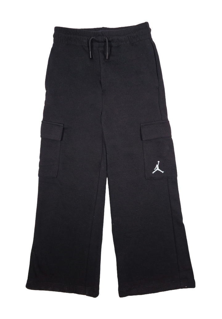 Pantalone felpa nero per bambina