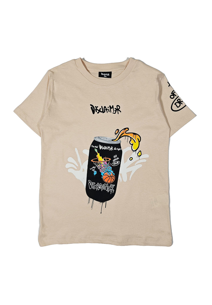 T-shirt beige per bambino