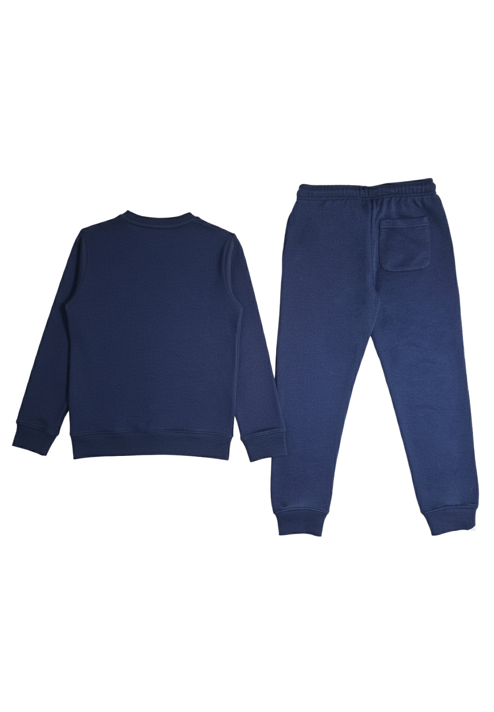 Completo felpa blu navy per bambino