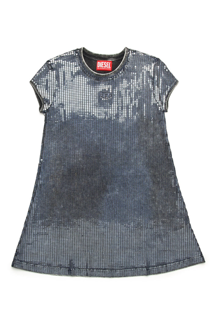 Robe grise pour fille