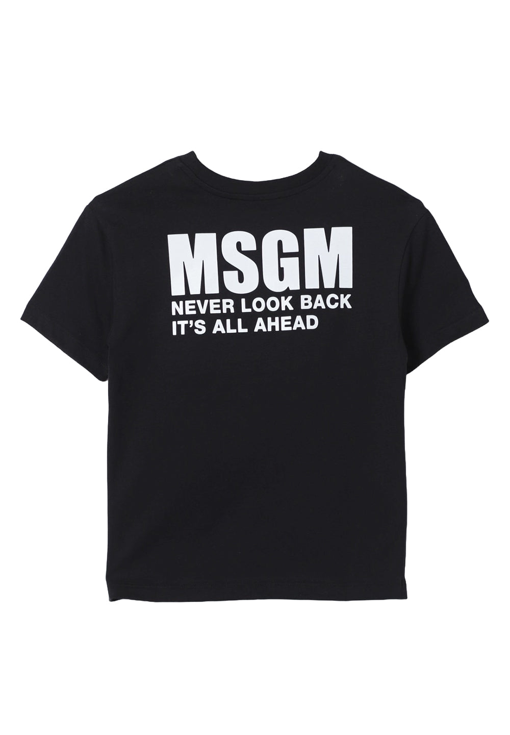 T-shirt nera per bambino