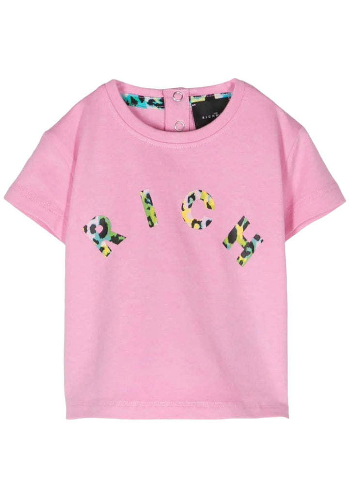 T-shirt rosa per neonata