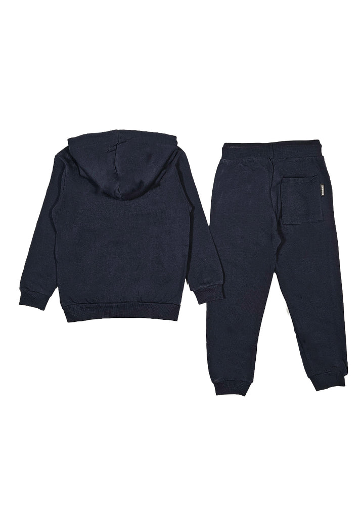 Blaues Sweatshirt-Set für Jungen