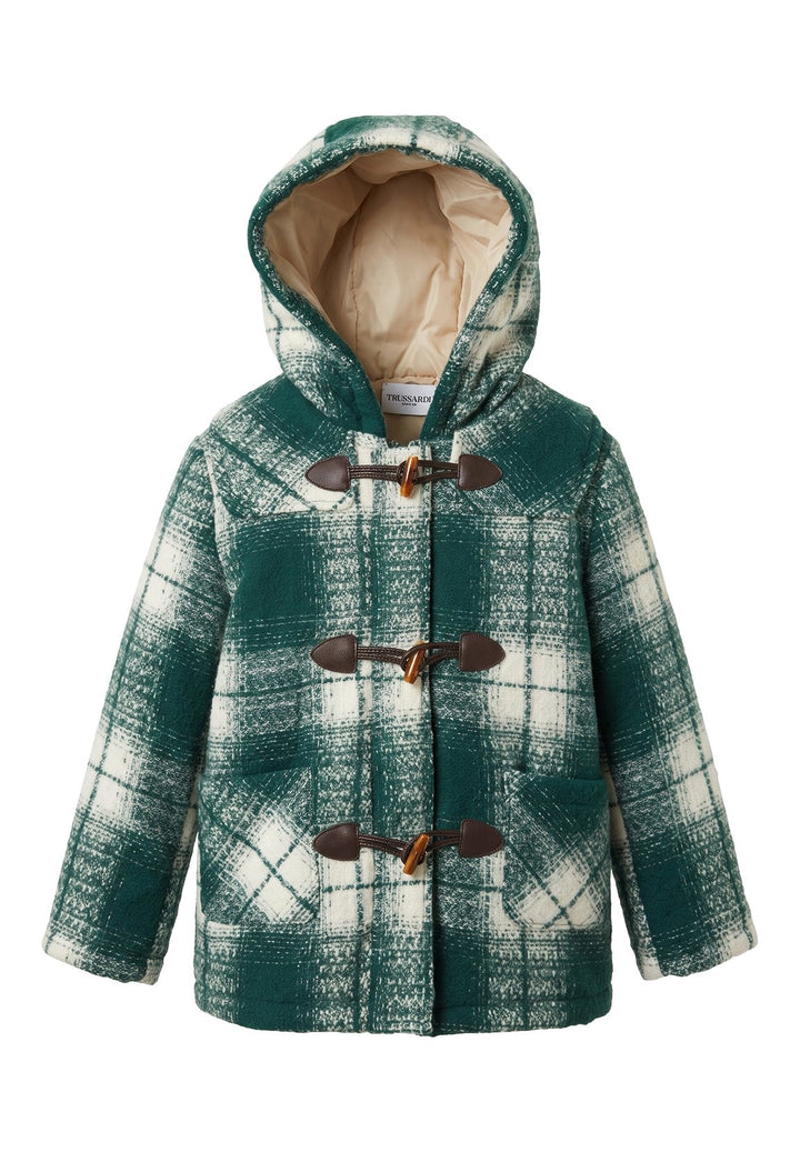 Cappotto verde per neonato