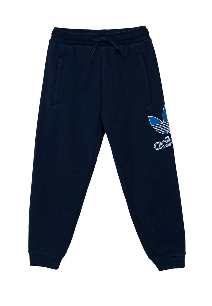 Pantalone felpa blu per bambino