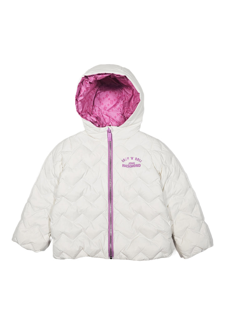 White jacket for baby girl