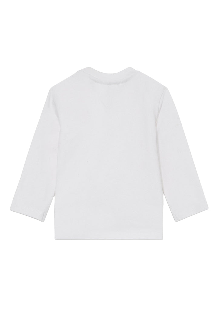 T-shirt bianca per neonato