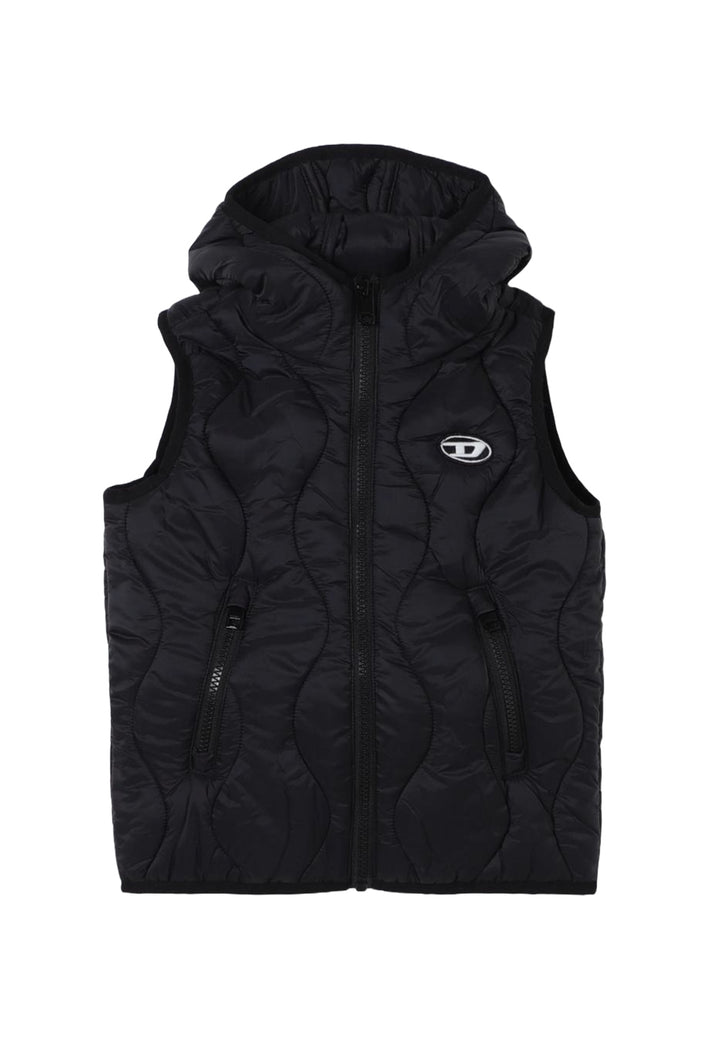 Giubbotto gilet nero per bambino