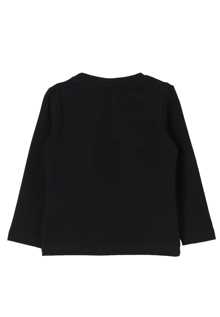 T-shirt nero per bambina