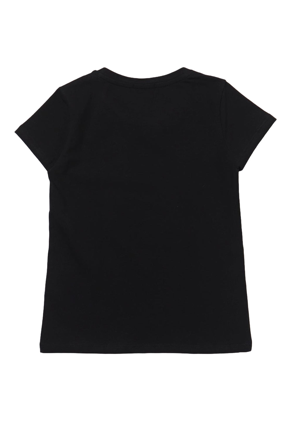 T-shirt nera per bambina