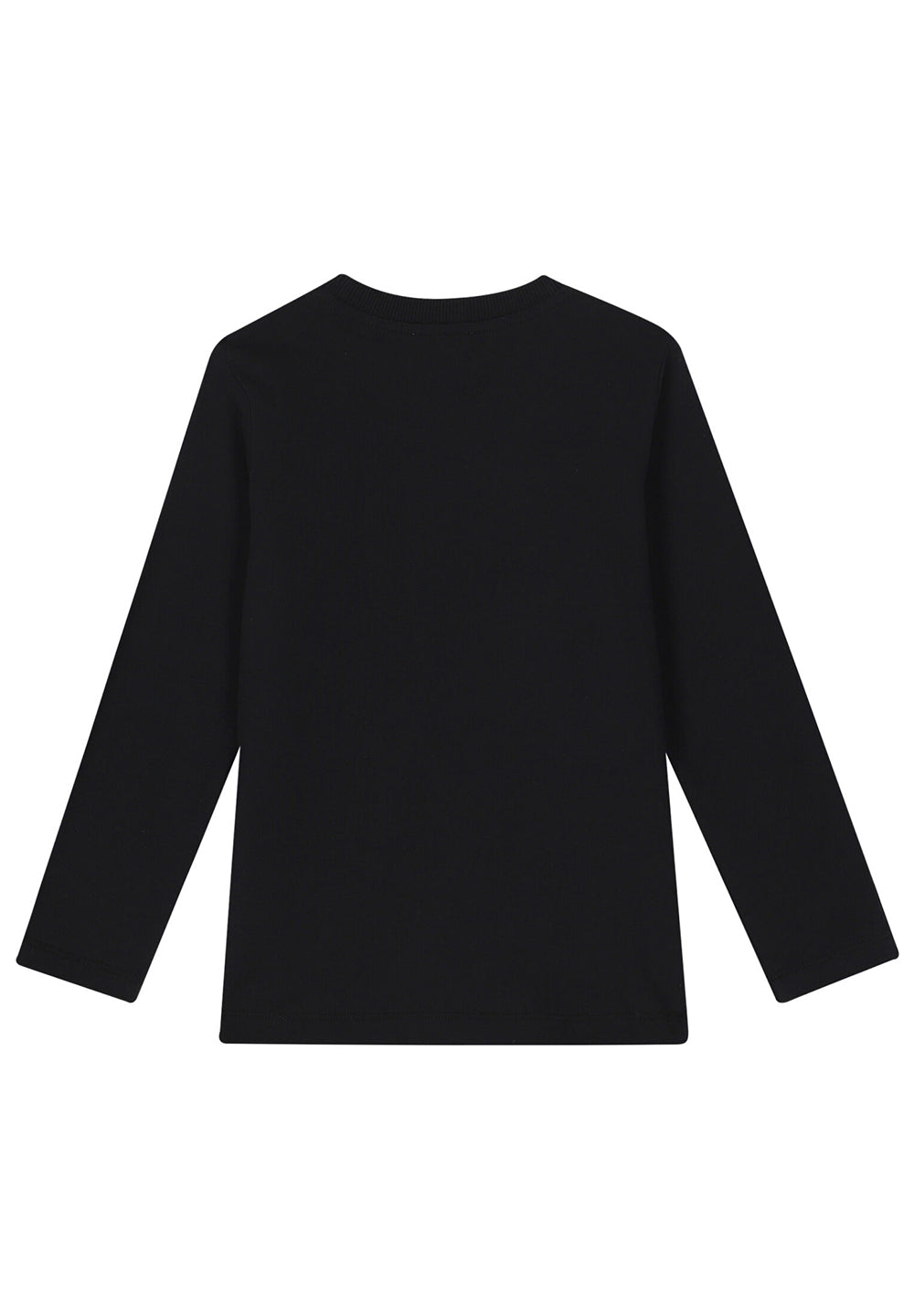 T-shirt nera per bambina