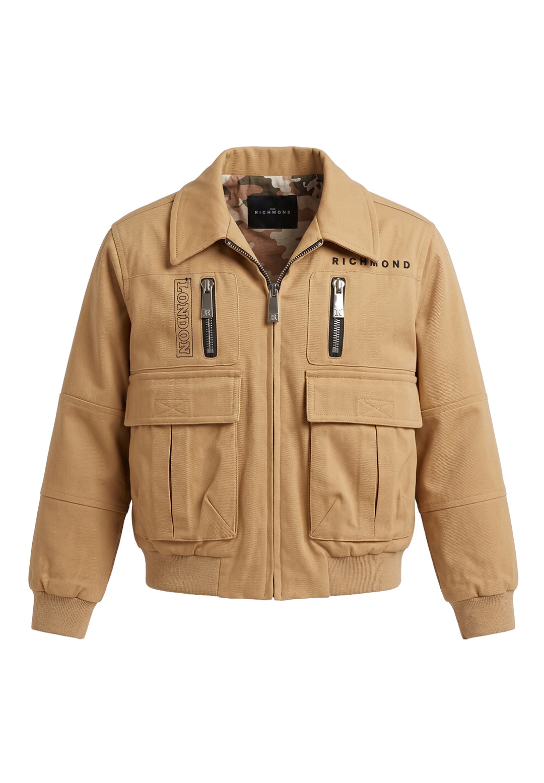 Giubbino beige per bambino