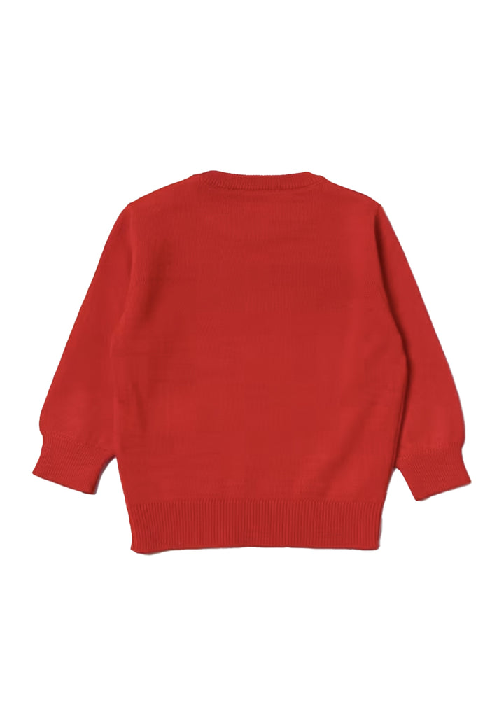 Roter Pullover für Jungen