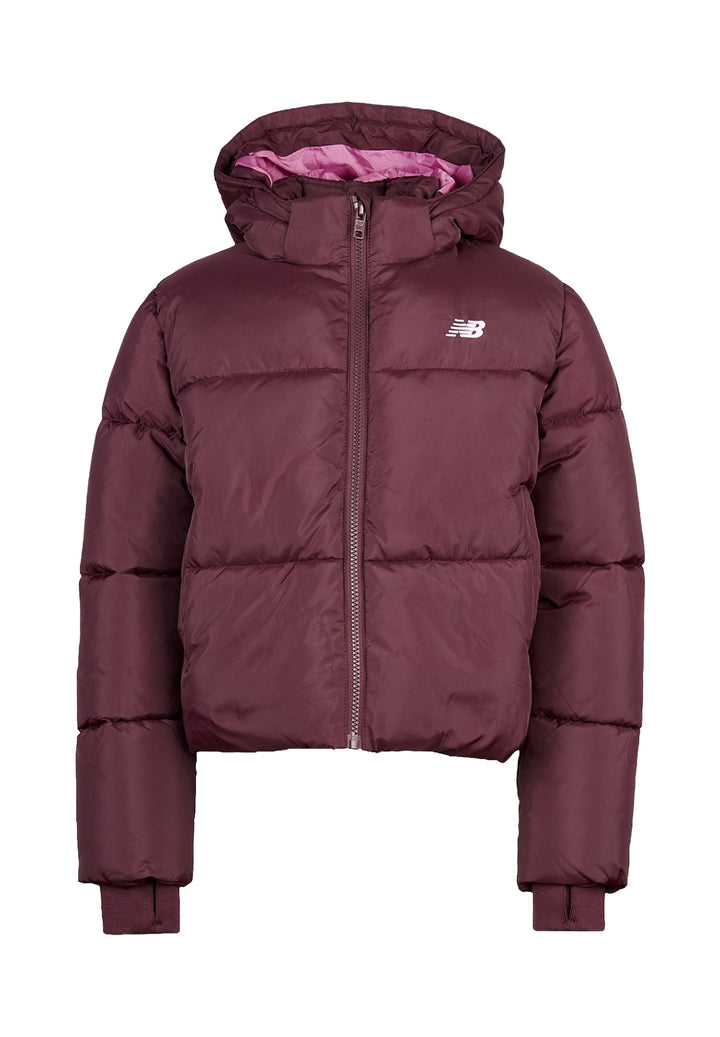 Giubbotto bordeaux per bambina