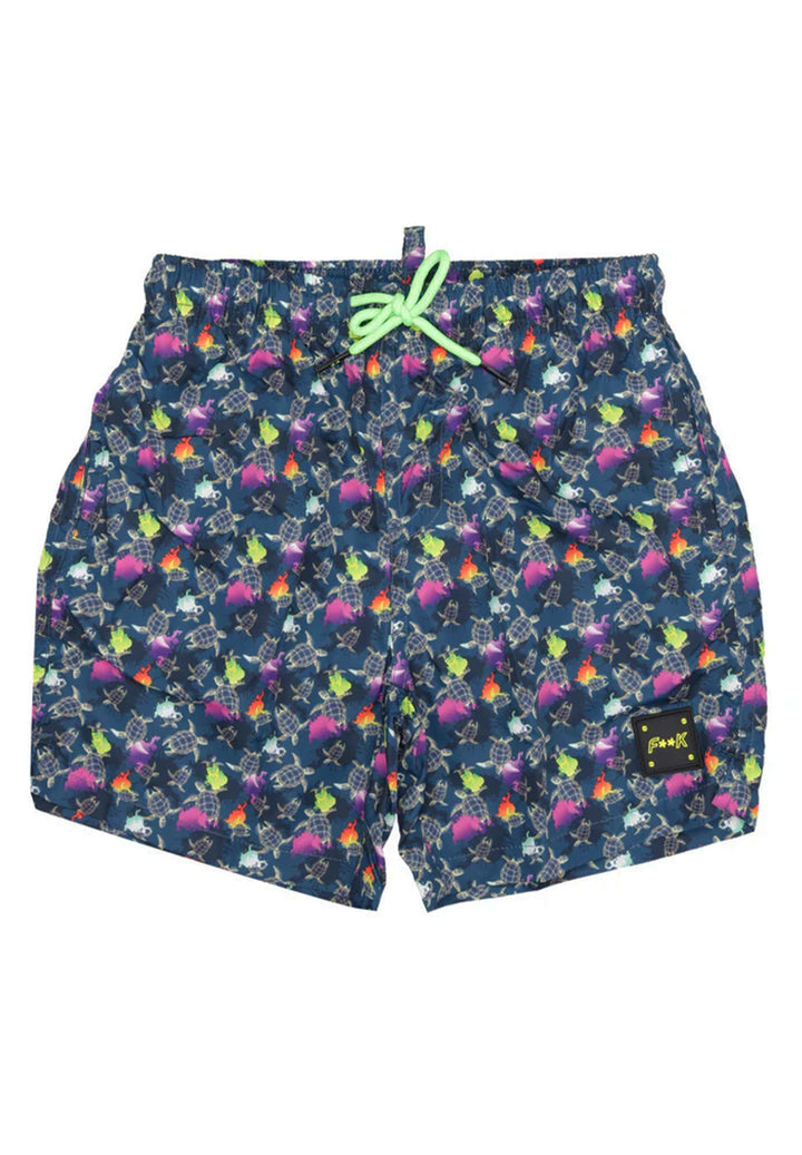 Costume boxer blu per bambino