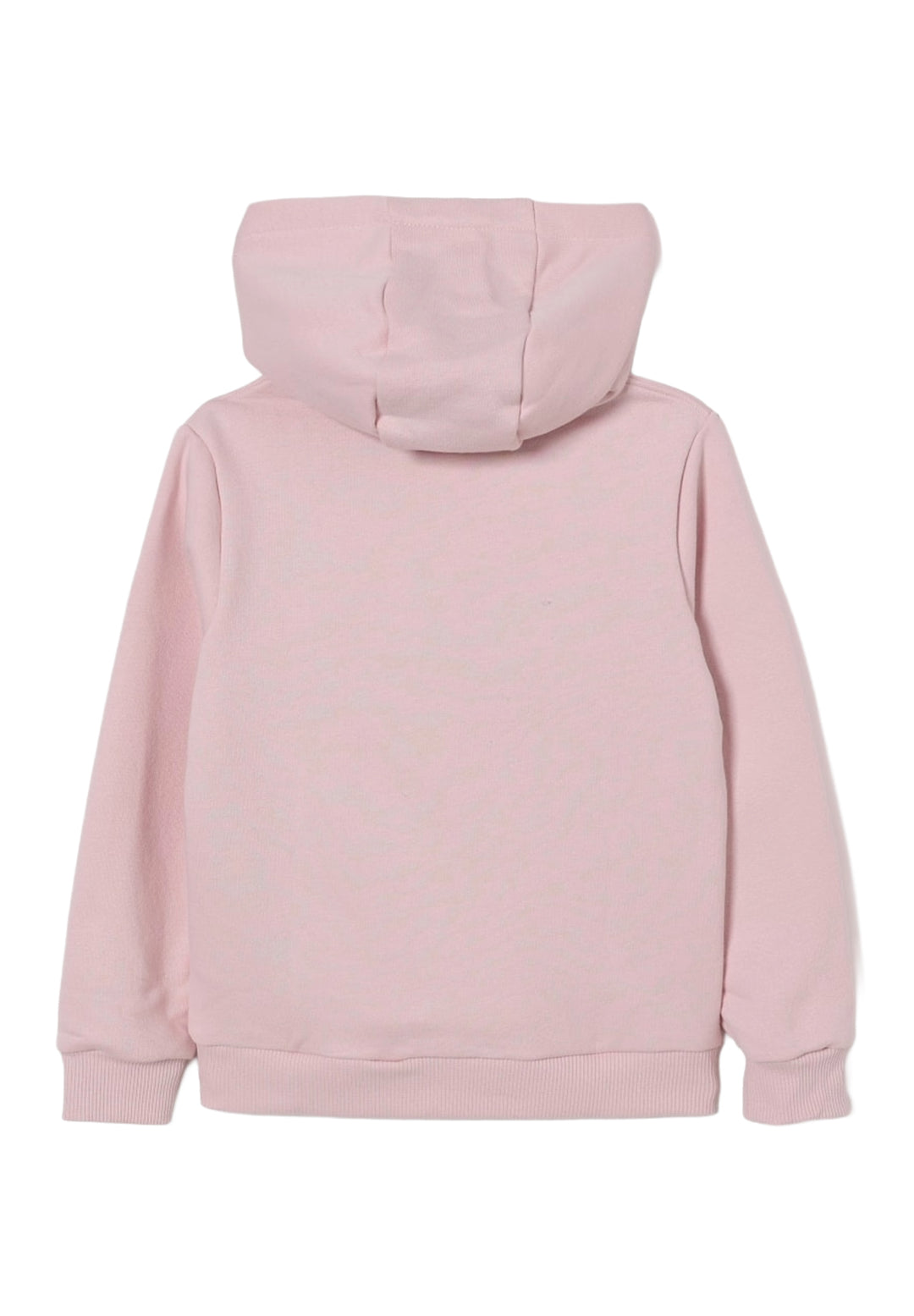 Felpa cappuccio rosa per bambina