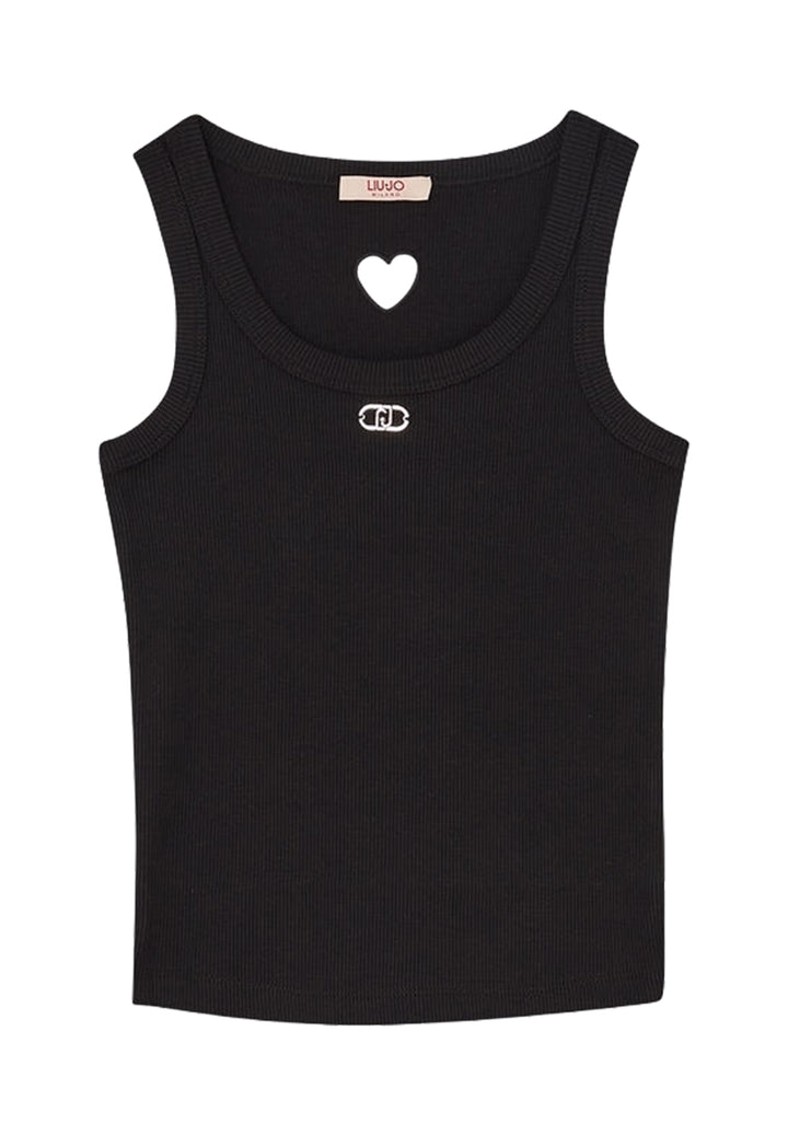 Canotta nera per bambina