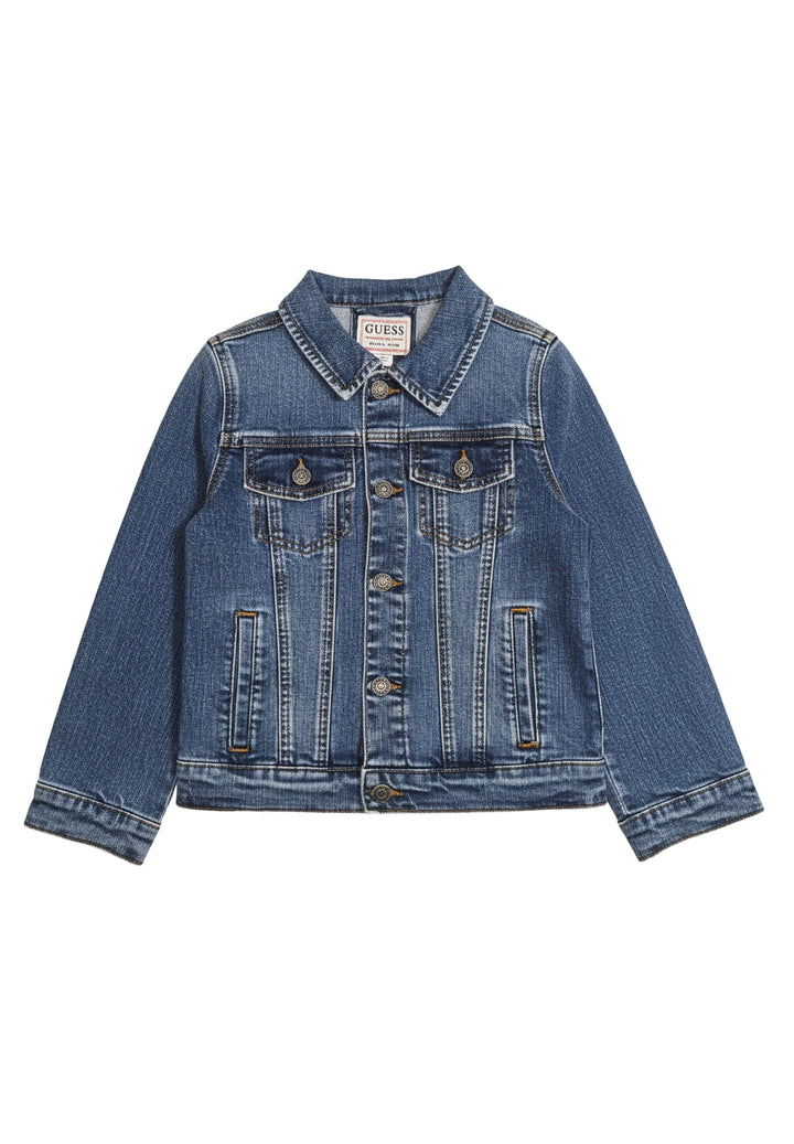 Giubbino denim blu per bambino