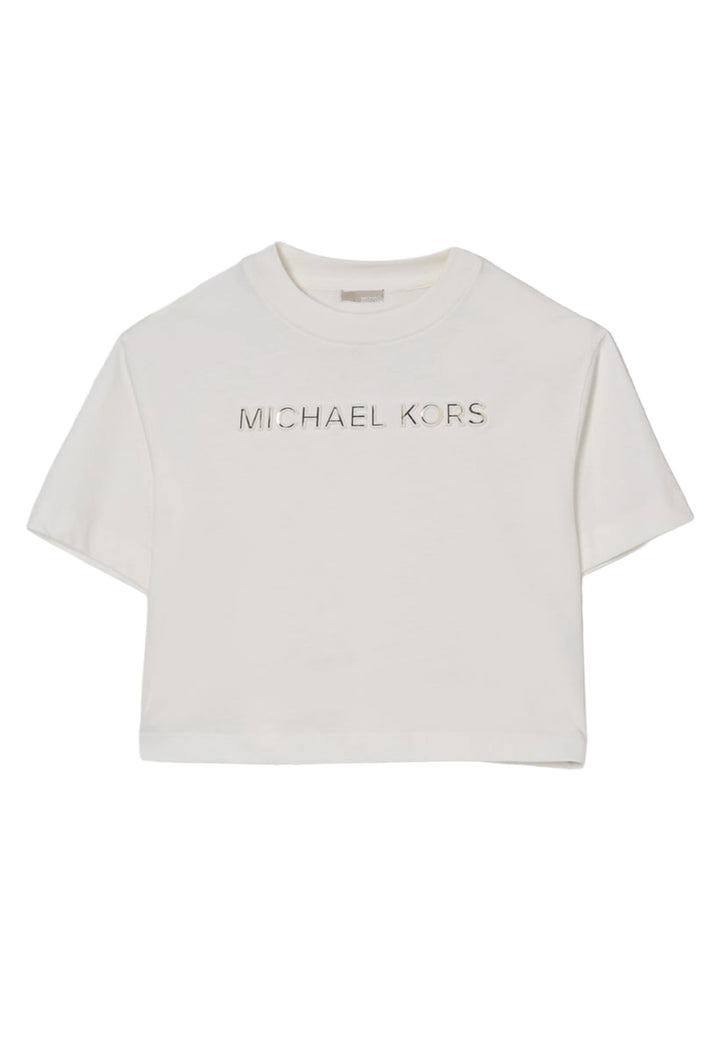 T-shirt bianca per bambina
