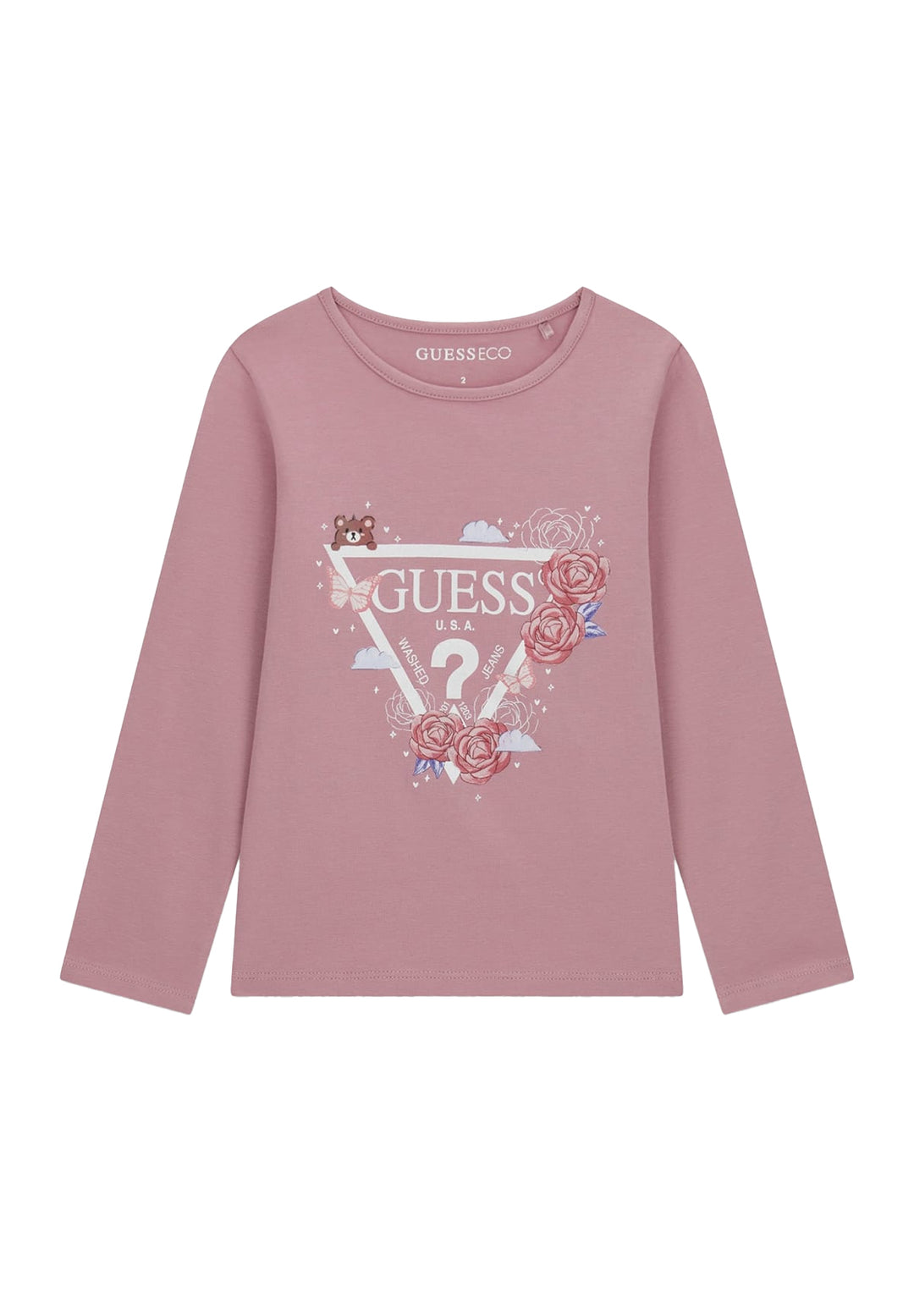 T-shirt rosa per bambina