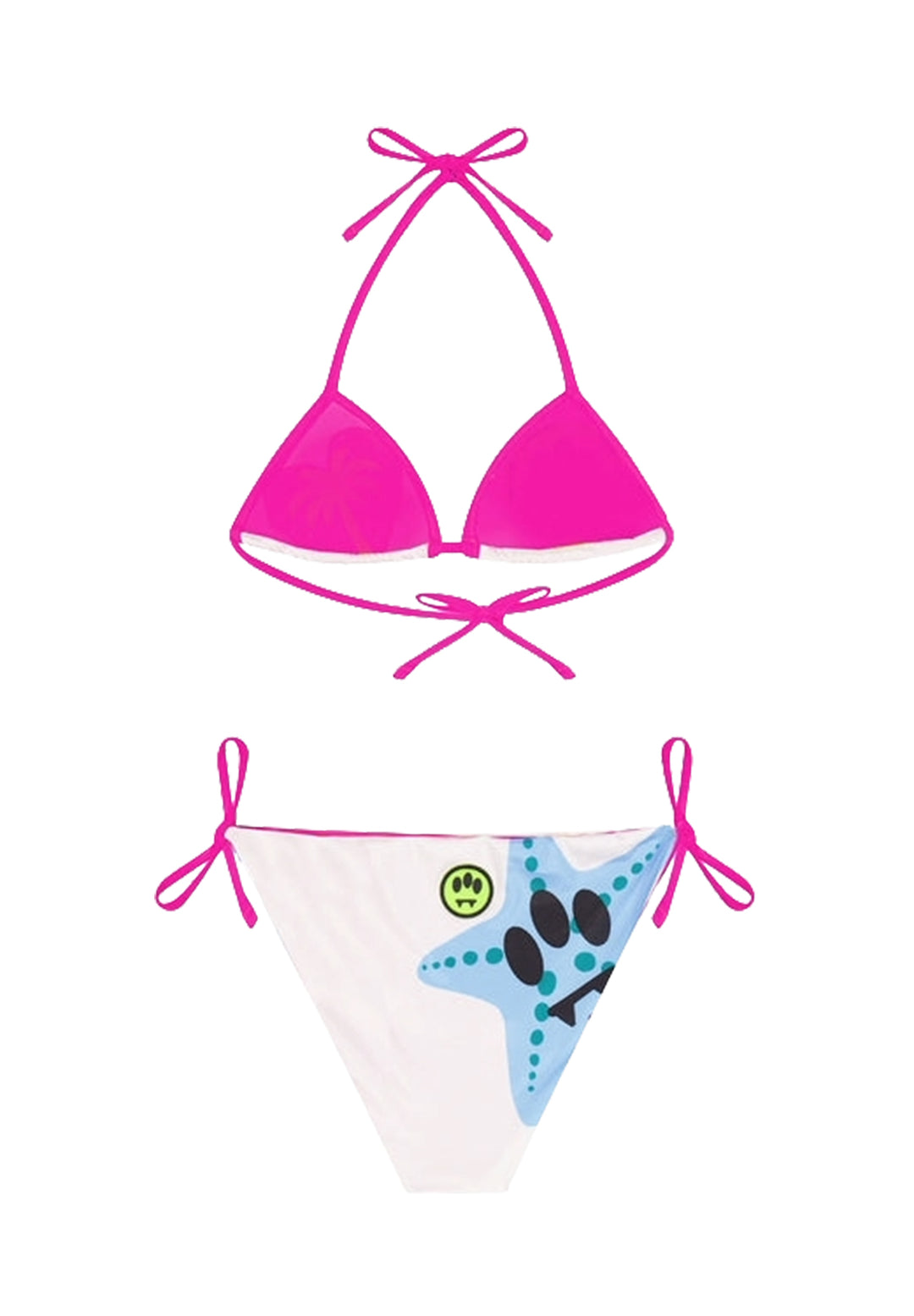 Costume bikini fuxia per bambina
