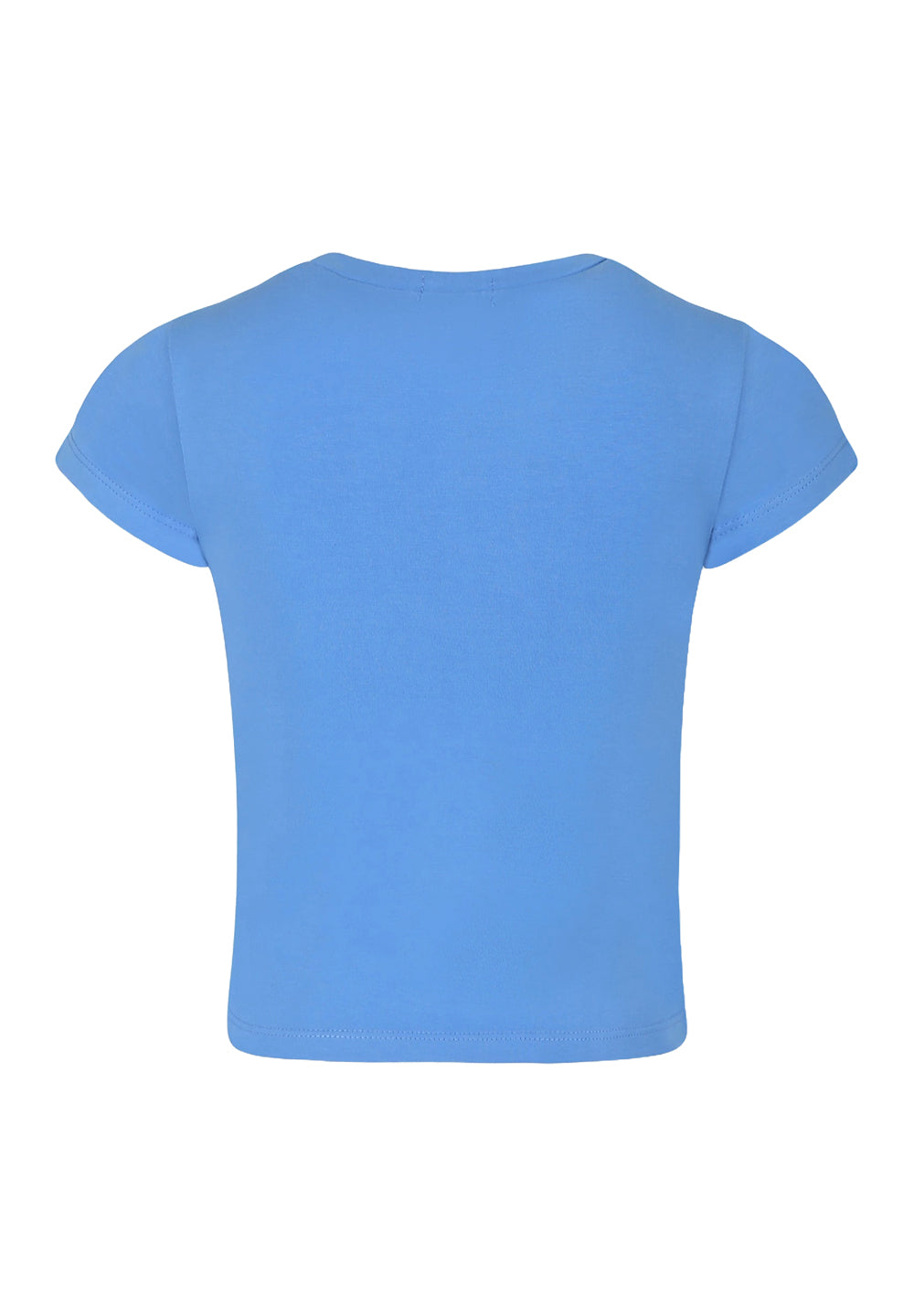 T-shirt blu per bambina