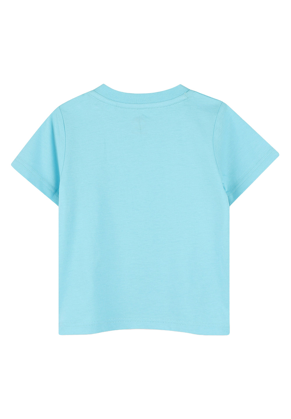 T-shirt celeste per neonato