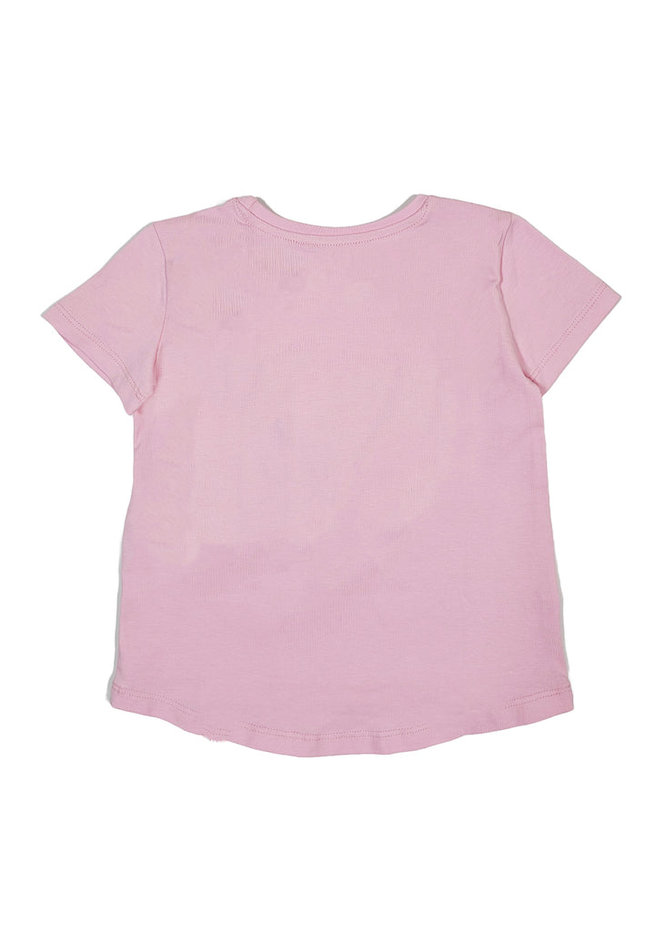 T-shirt rosa per neonata