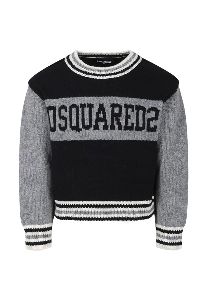 Maglione nero per bambino