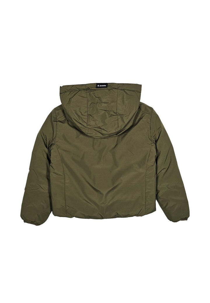 Green-blue reversible jacket for boys