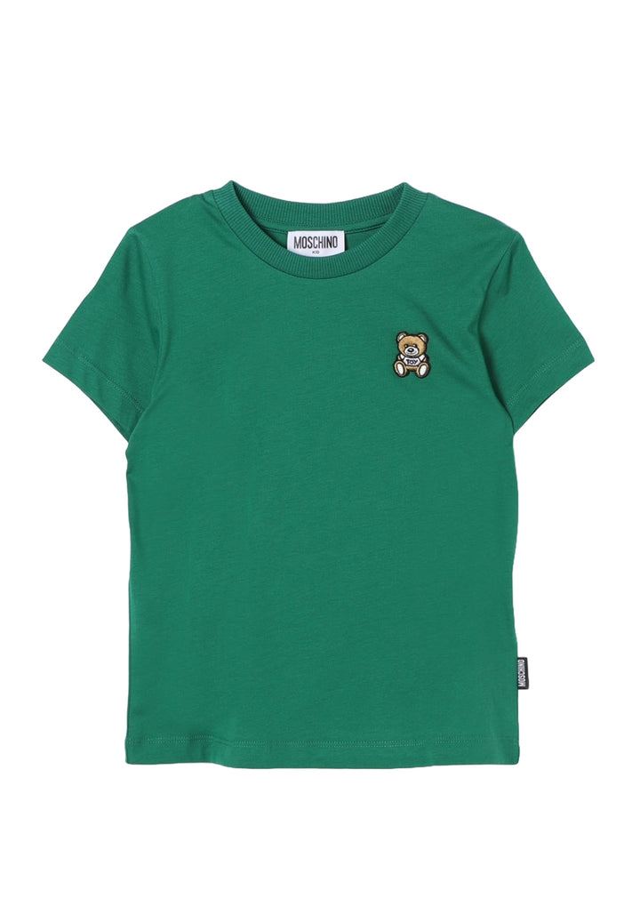 T-shirt verde per bambino