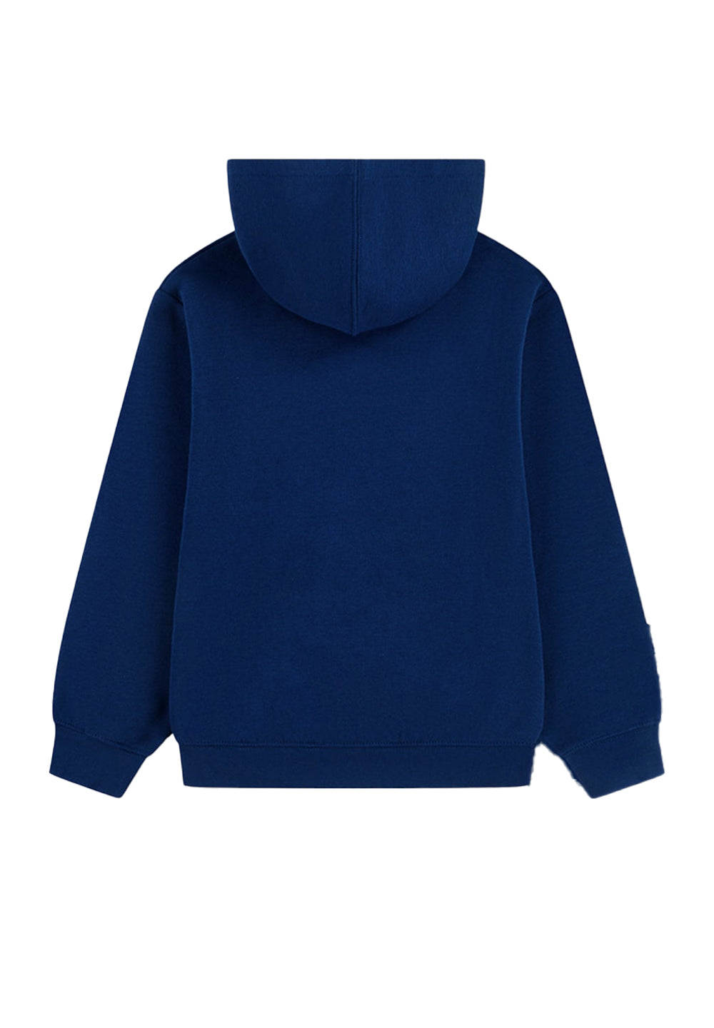 Felpa cappuccio blu per bambino